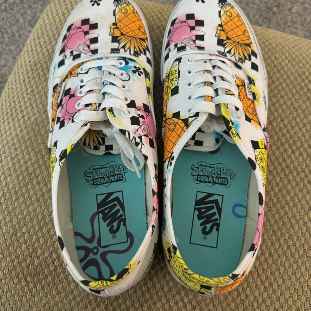 Vans SpongeBob Authentic Airbrush Shoes